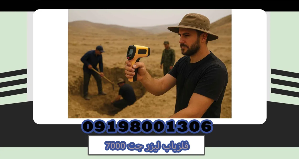 فلزیاب لیزر جت 7000
