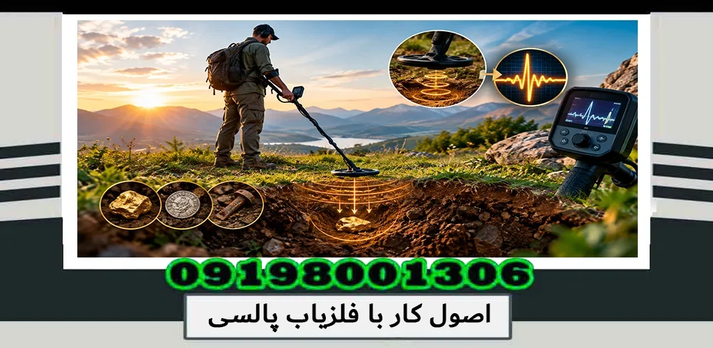 اصول کار با فلزیاب پالسی؛ راهنمای تخصصی تنظیم 1405